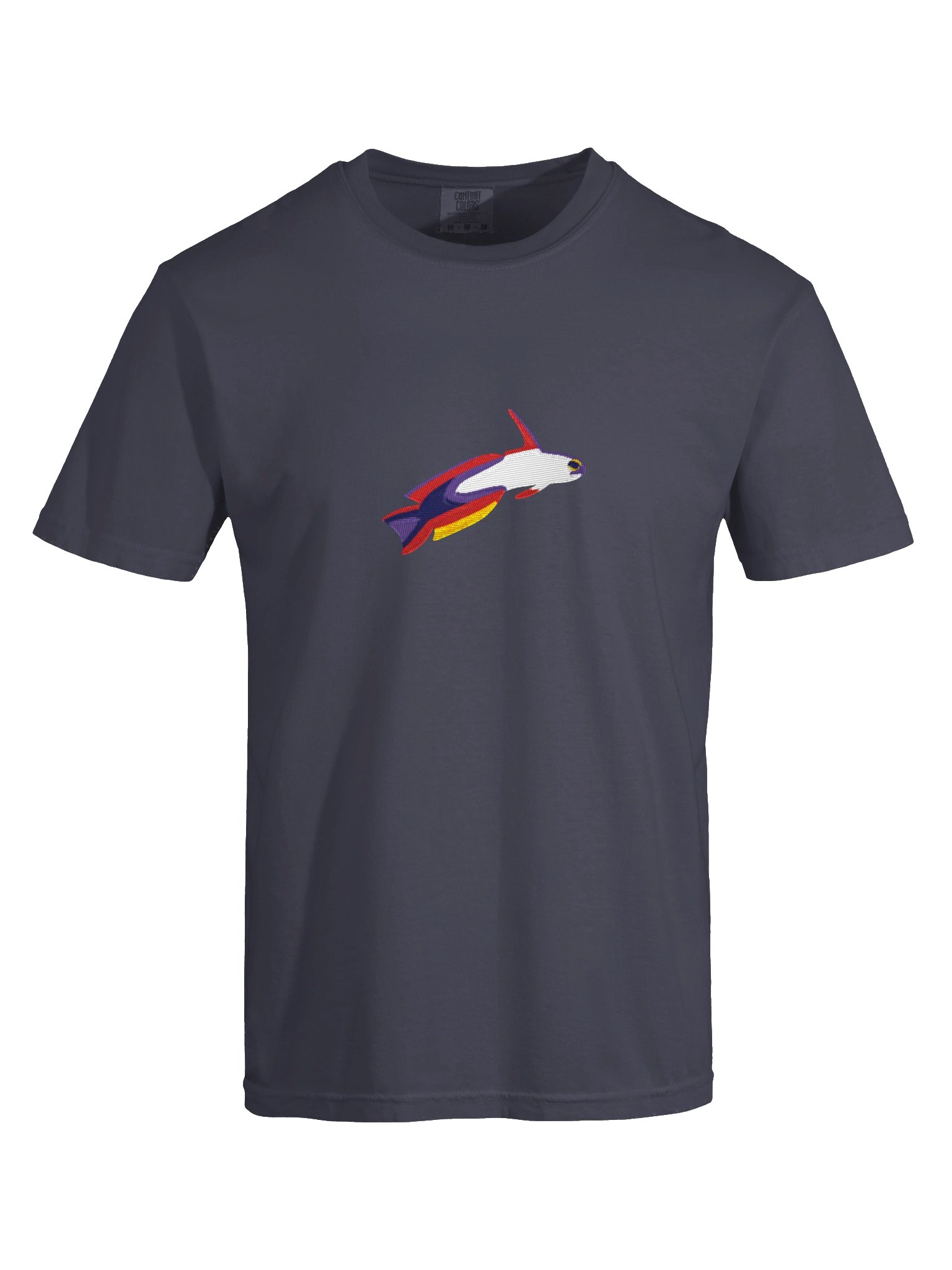 Purple Firefish Goby Embroidered Shirt | Reef Aquarium Fish Embroidery Tee | Saltwater Marine Fish Apparel product image (29)