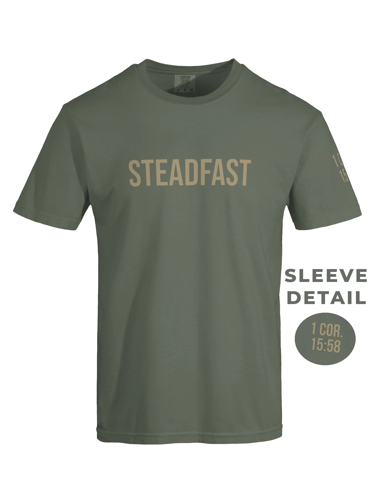 Men's Steadfast Tee - 1 Corinthians 15:58 product image (2)