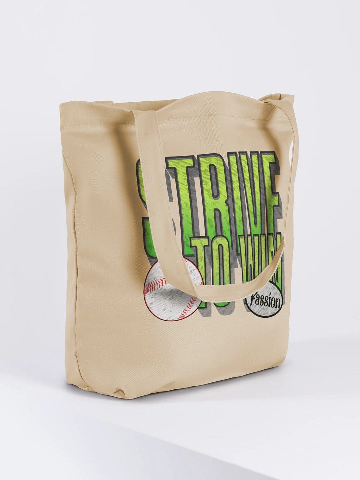 Strive To Win Baseball Passion for the Game Tote Bag product image (4)