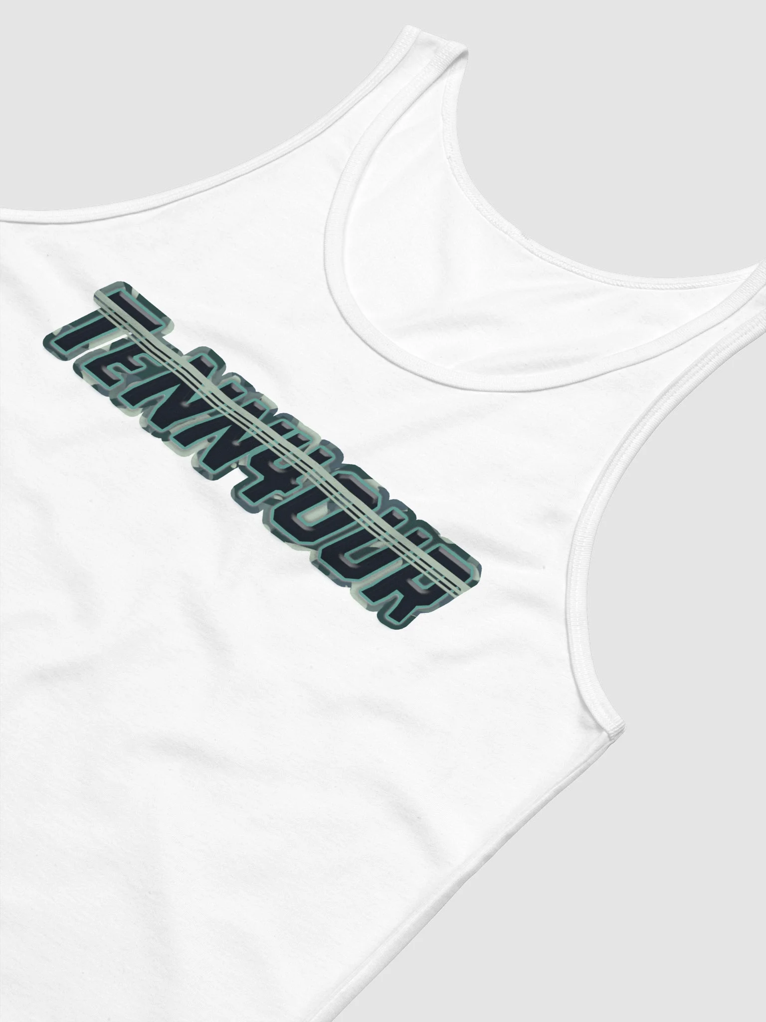 #TeNN4OURARMY Tank - Teal & Black product image (11)