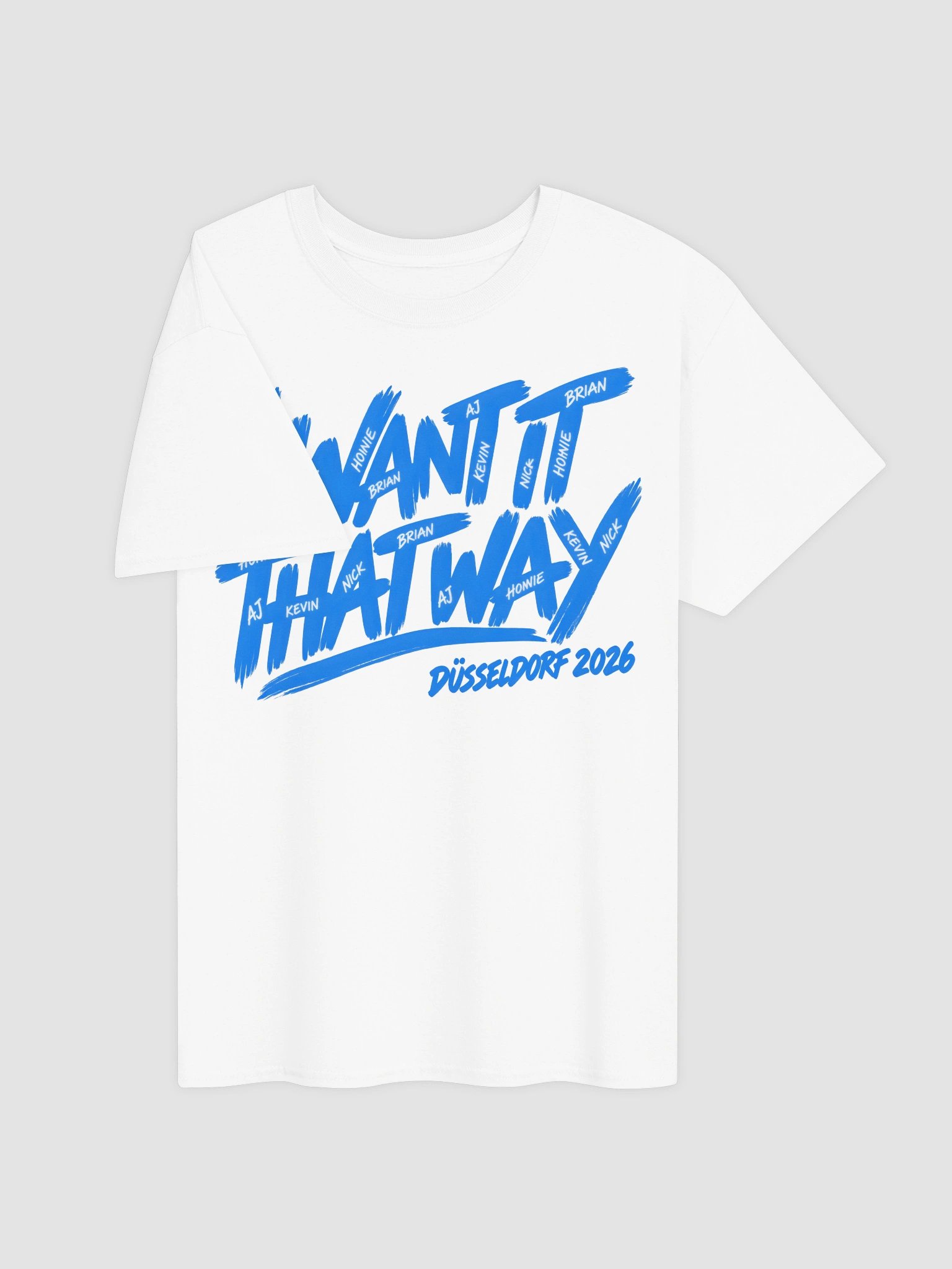 Backstreet Boys Düsseldorf 2026 Concert T-Shirt | I Want It That Way Fan Tee product image (2)