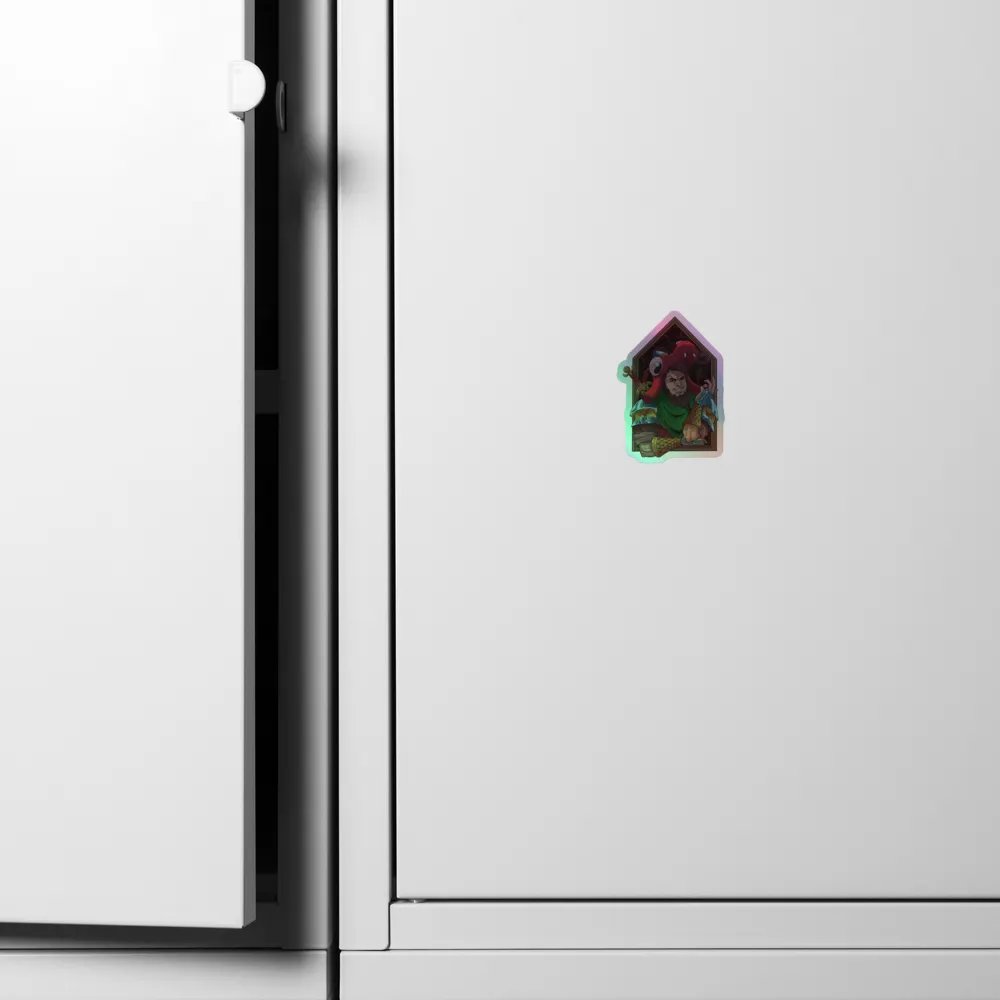 ANTONallcaps Holographic Sticker product image (4)