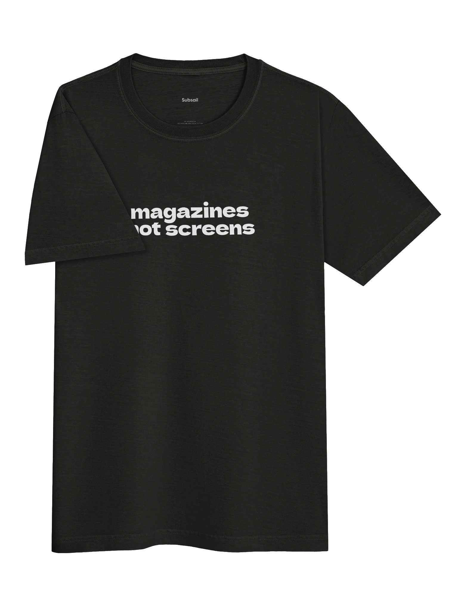 magazines not screens regular tee product image (3)