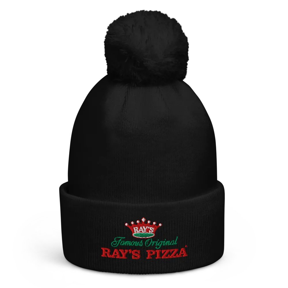 Ray's Pizza Pom-Pom Beanie product image (1)