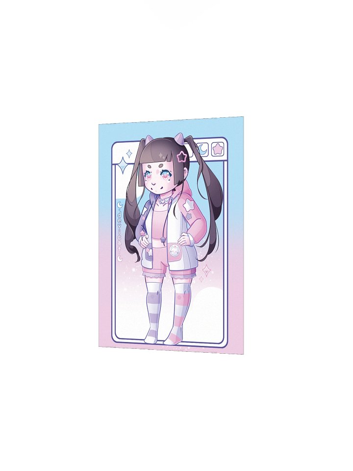 DeviCat Chibi 2026 Print product image (9)