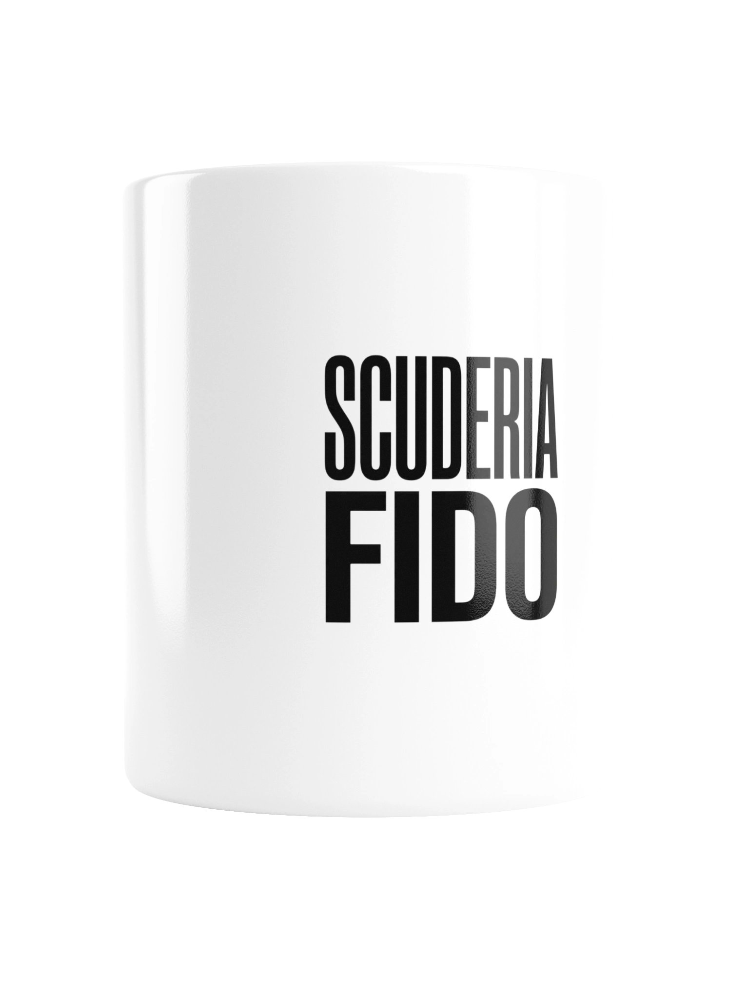 Tazza bianca lucida SCUDERIA FIDO product image (2)