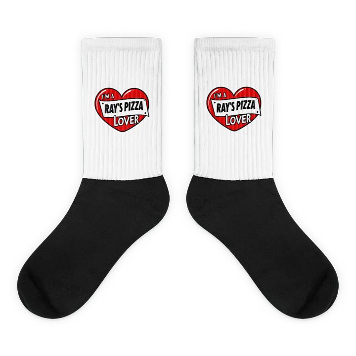I'm A Ray's Pizza Lover Sublimated Socks product image (1)