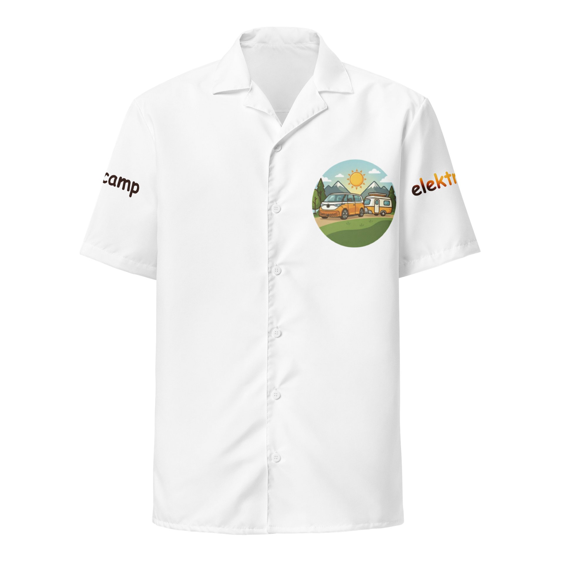 Hawaiian Shirt Elektro Camping product image (1)