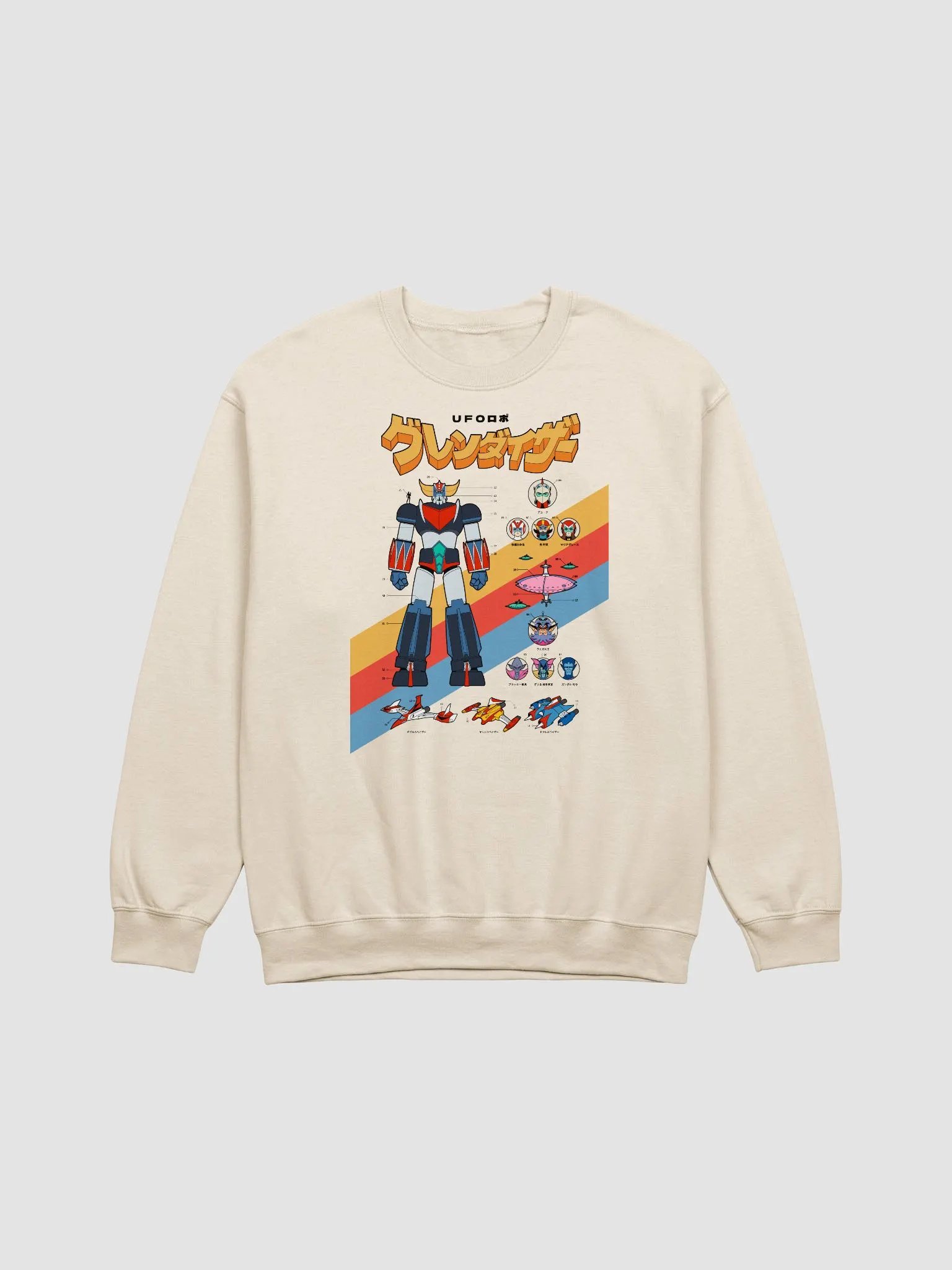 Sweatshirt | Ufo Robot VHS product image (2)