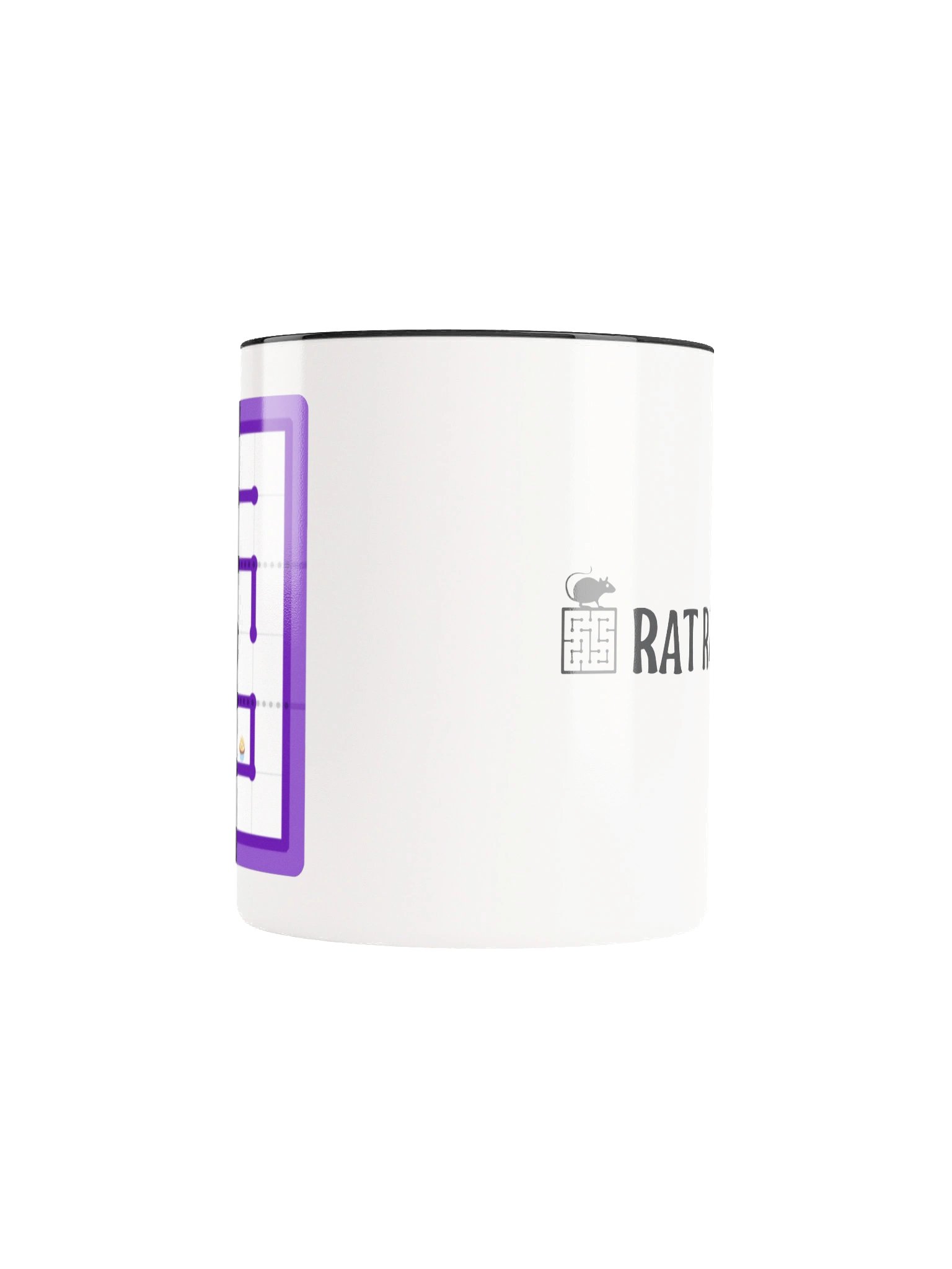 Rat Run Mug: Purple Maze product image (5)