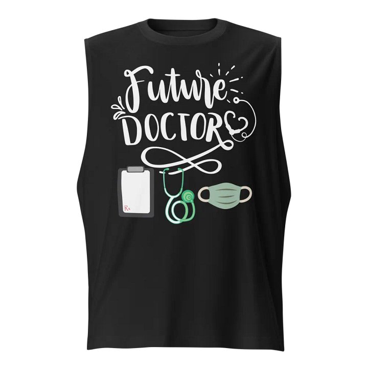 Rx Muscle Tank: Comfortable Medical-themed Apparel product image (1)