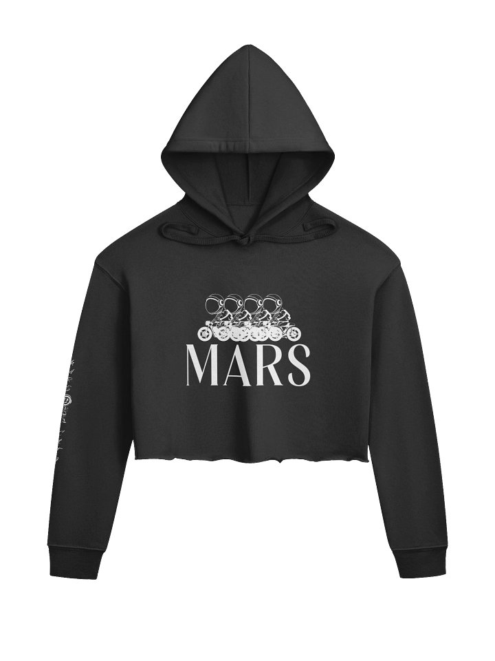 Mars City Moto Lifestyle Woman's Cropped Hoodie product image (2)
