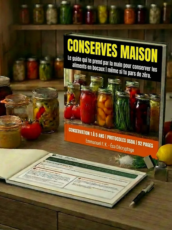 🫙 Conserves Maison — Le Guide Pas à Pas : Conserve Tes Aliments en Bocaux Pour 1 à 5 Ans (Même Si Tu N'as Jamais Touché un Bocal) Pdf product image (2)