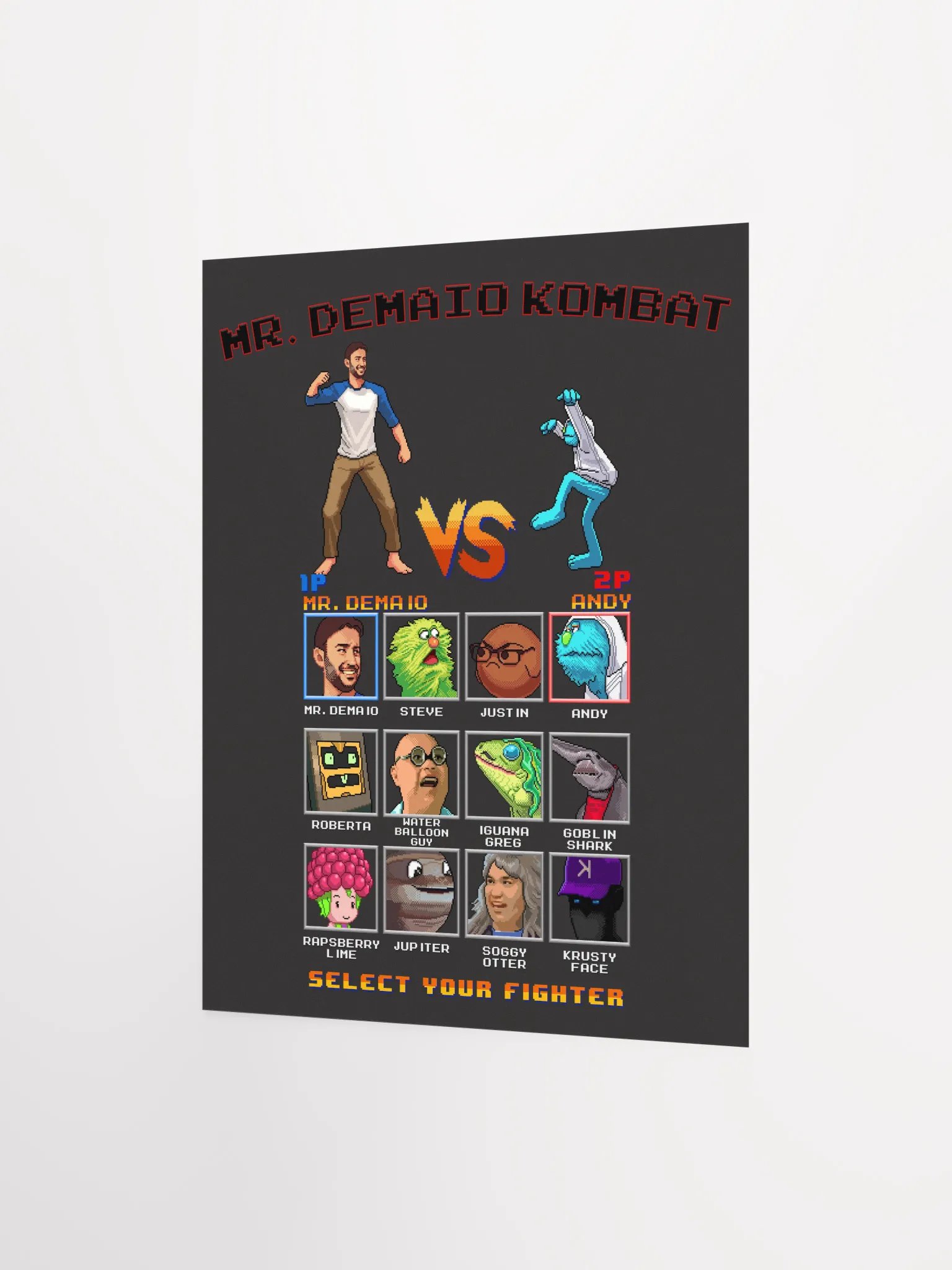 Mr. DeMaio Kombat Poster! product image (4)