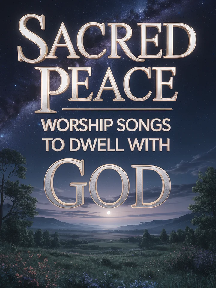 Sacred peace, worship songs product image (1)