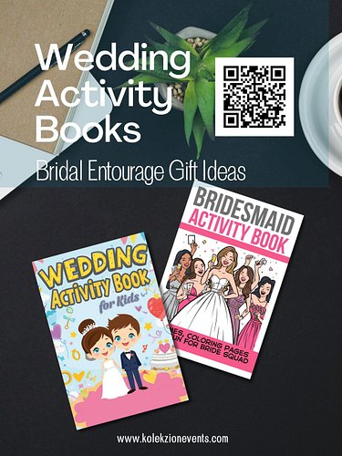Wedding Activity Books ✨
Because keeping your wedding day joyful means keeping everyone engaged 💍

From bridesmaids to little...