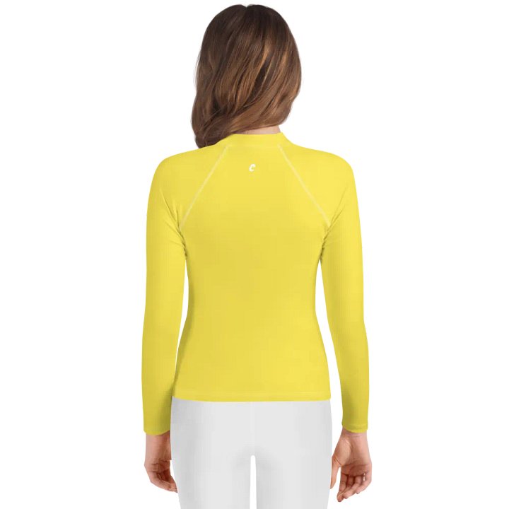 Yellow Kids Long Sleeve Shirt product image (2)