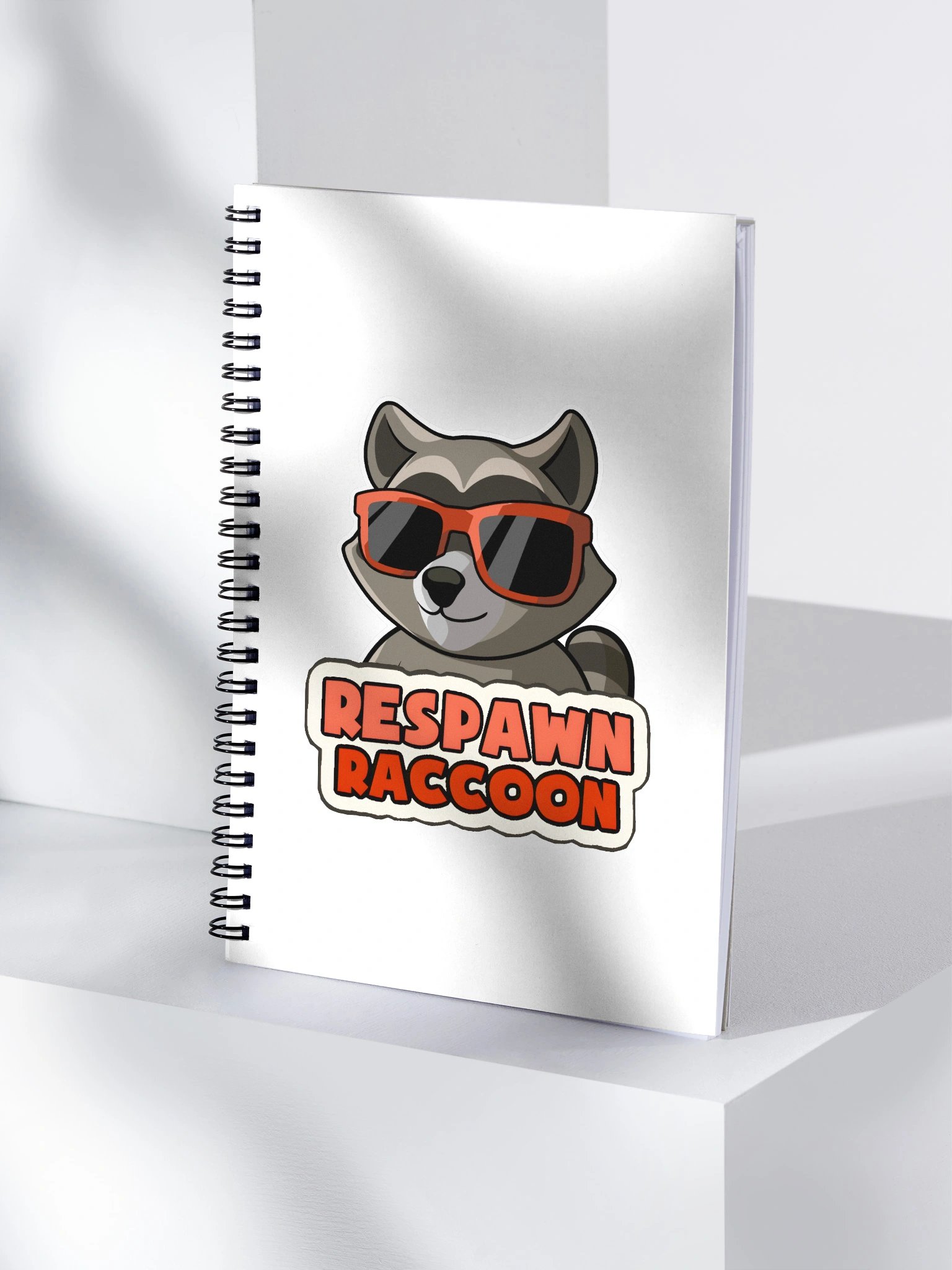 RespawnRaccoon's Spiral Notebook product image (4)