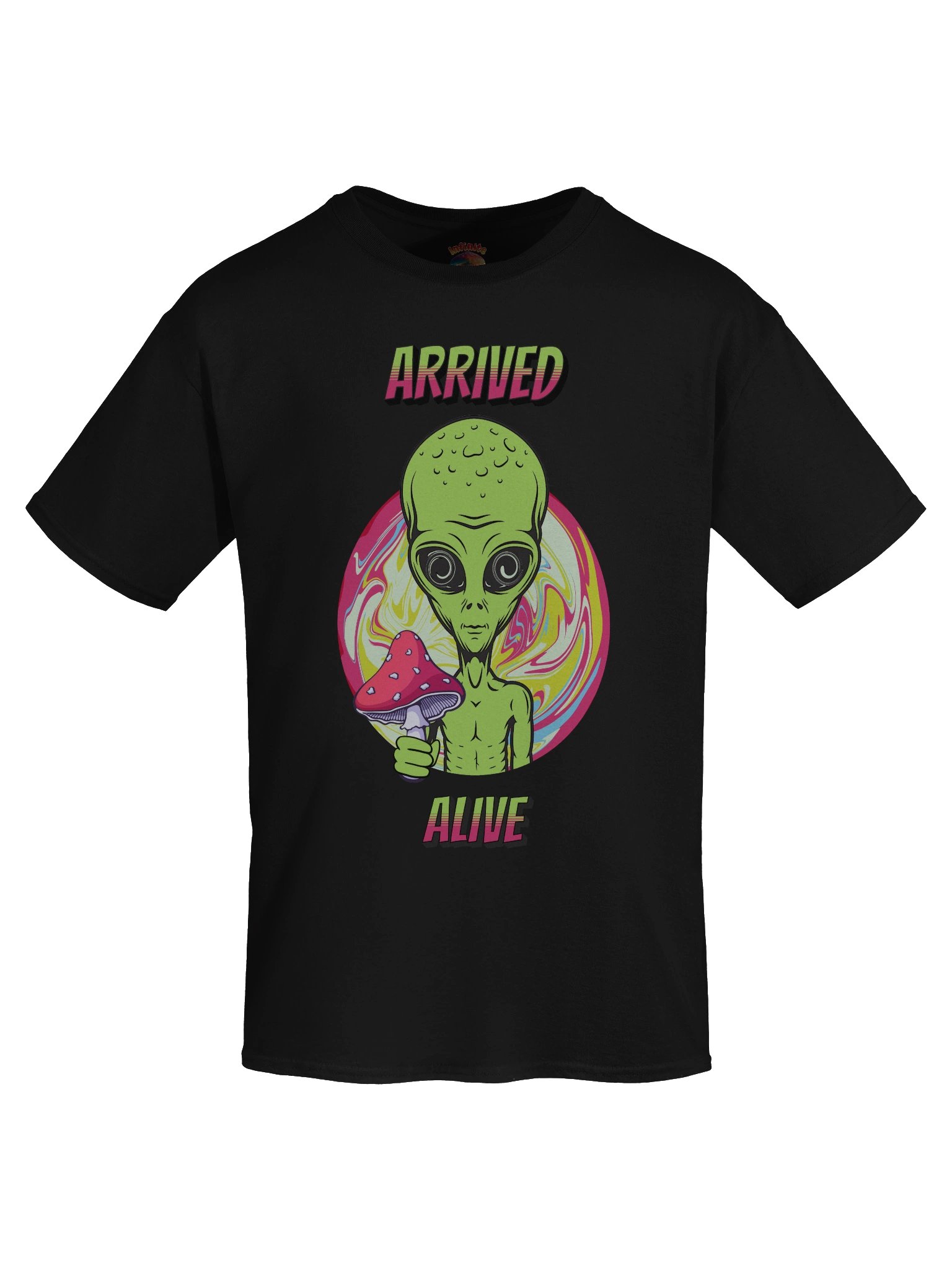 ARRIVED ALIVE ALIEN T-SHIRT product image (73)