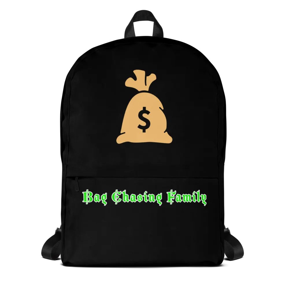 BCF "Bag Chasing Family" All-Over Print Backpack product image (1)