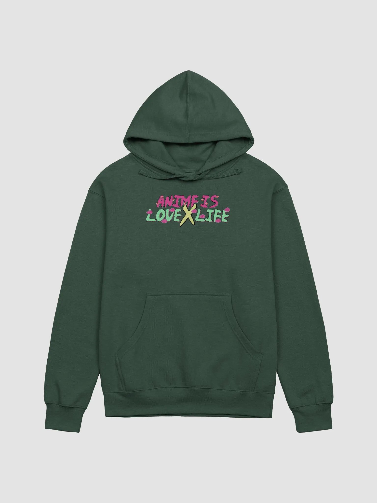 Anime Is Love X Life Hoodie product image (5)