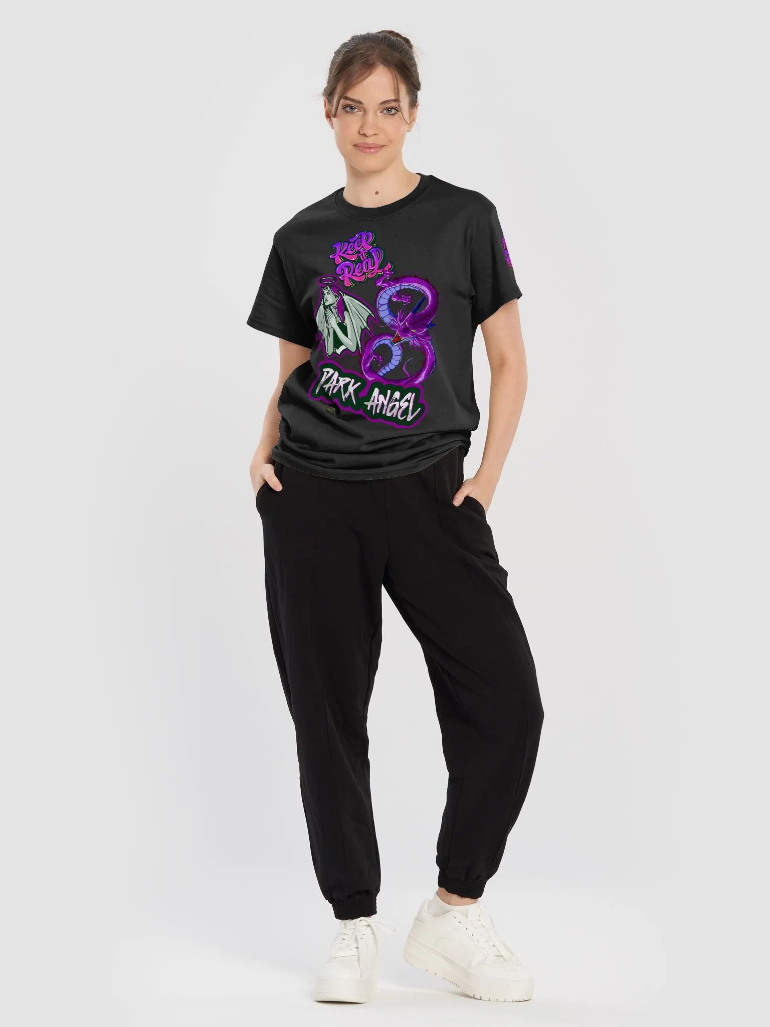 Dark Angel: KEEP IT REAL Dragon T-shirt product image (2)