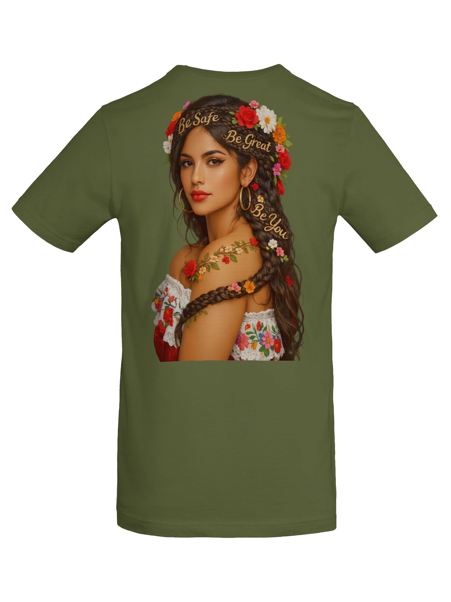 Ornate Floral Affirmation T-Shirt product image (22)