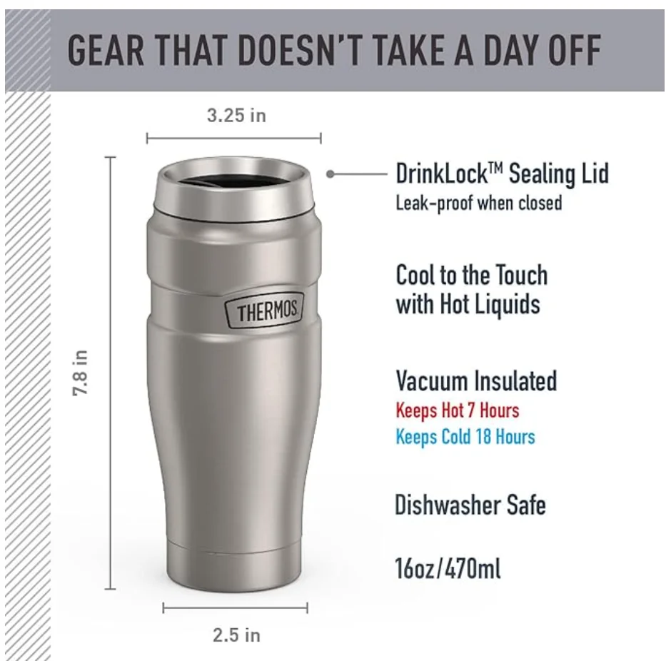 Insulated Travel Tumbler product image (3)