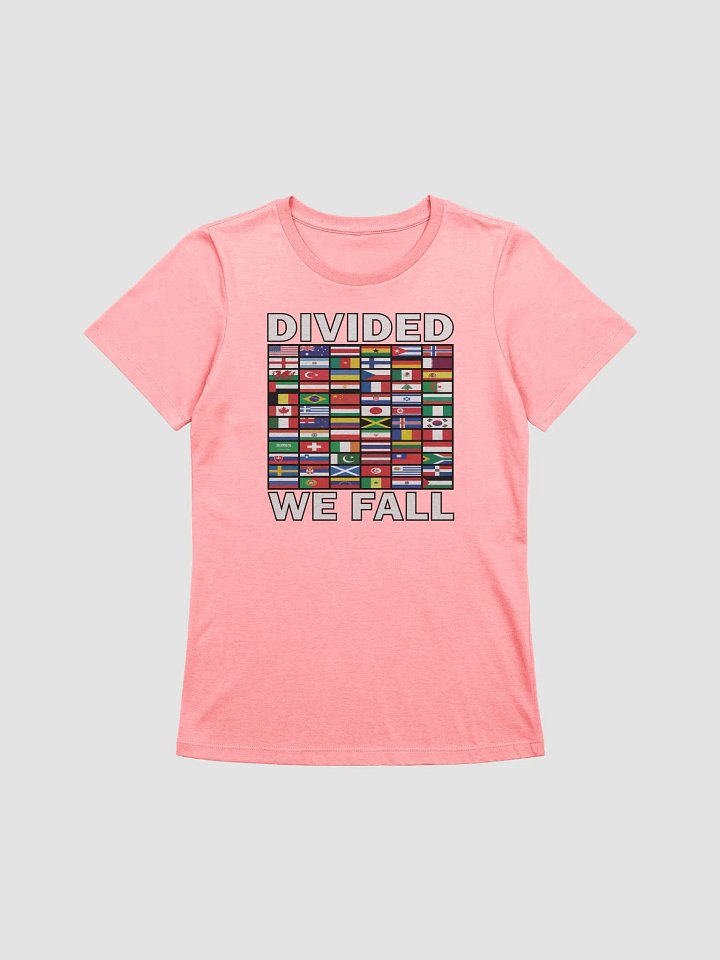 Divided We Fall - Nations - Bella+Canvas Women's Supersoft Relaxed-fit T-Shirt product image (2)