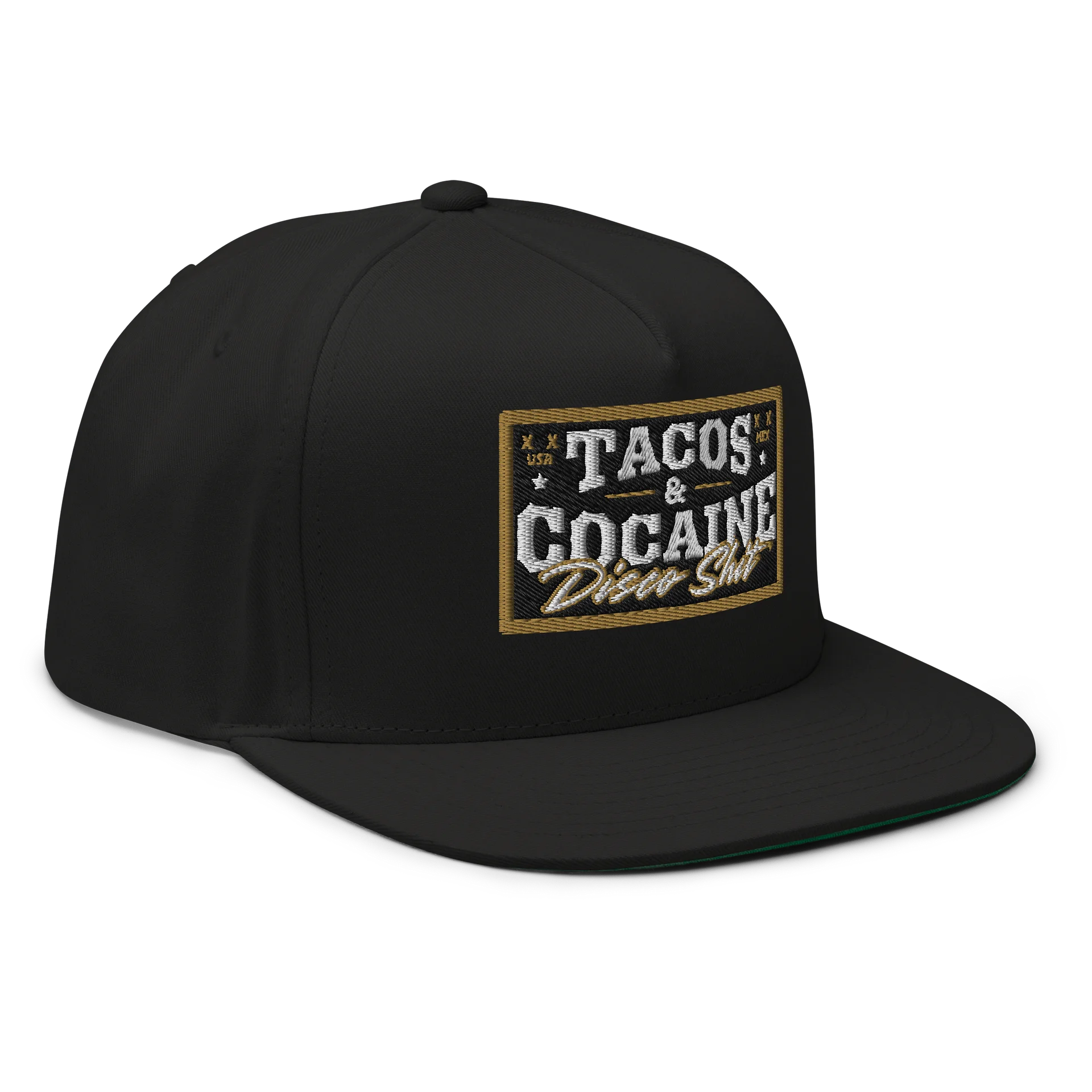 TACOS & COCAINE/Disco Shit - Embroidered SnapBack product image (6)