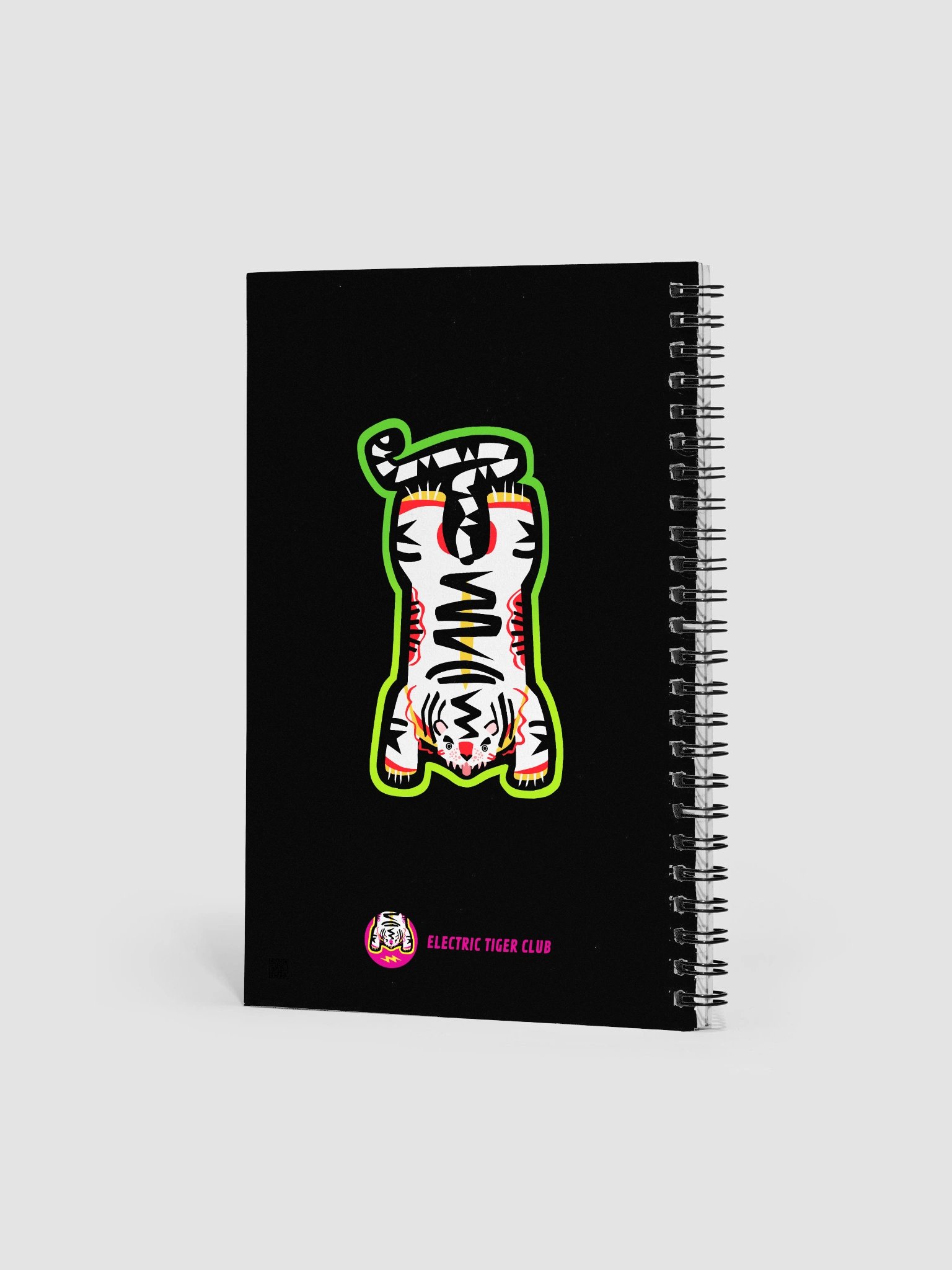 Orange and Lime - Dark Tiger Notebook product image (2)