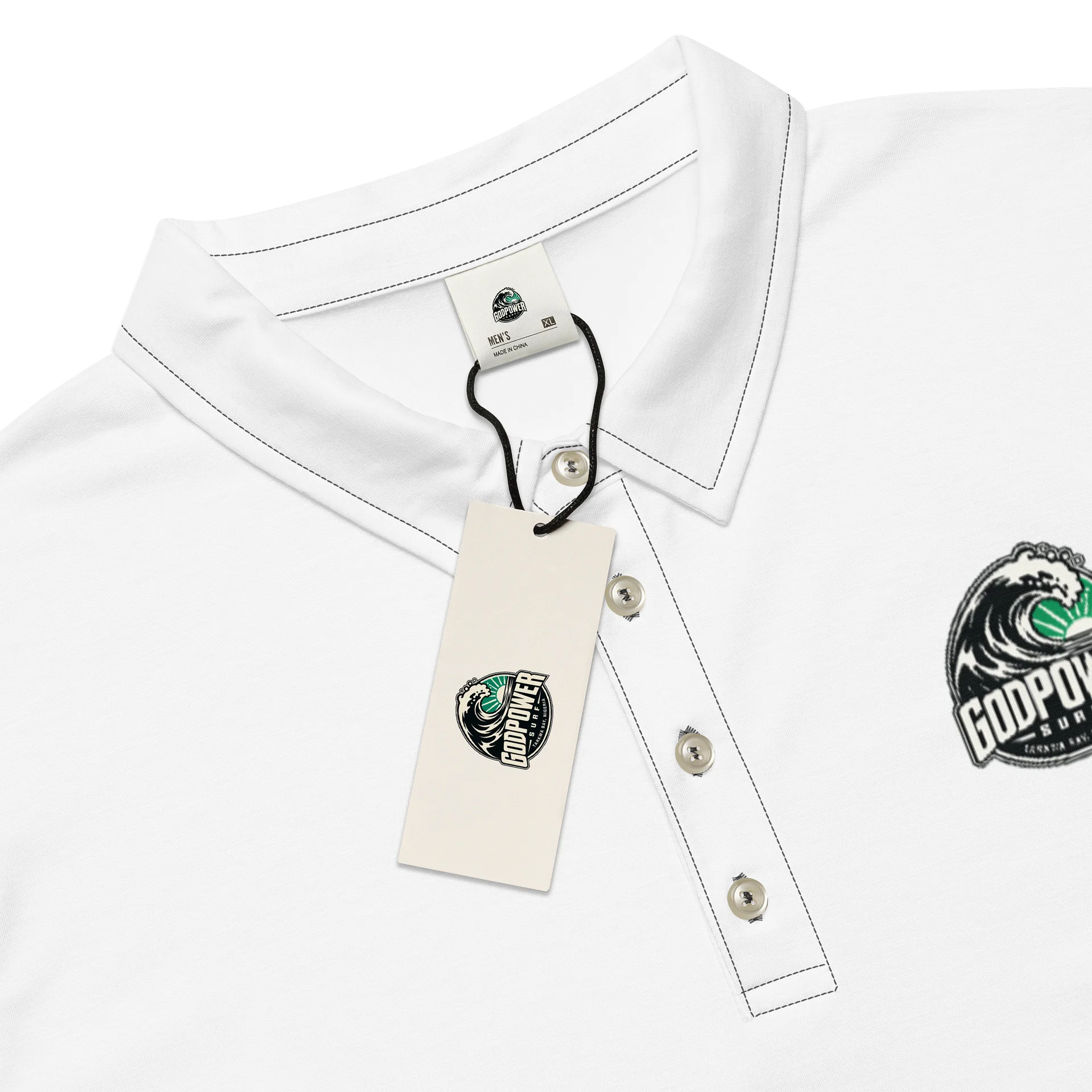 Godpower Surf — Premium Performance Polo product image (1)