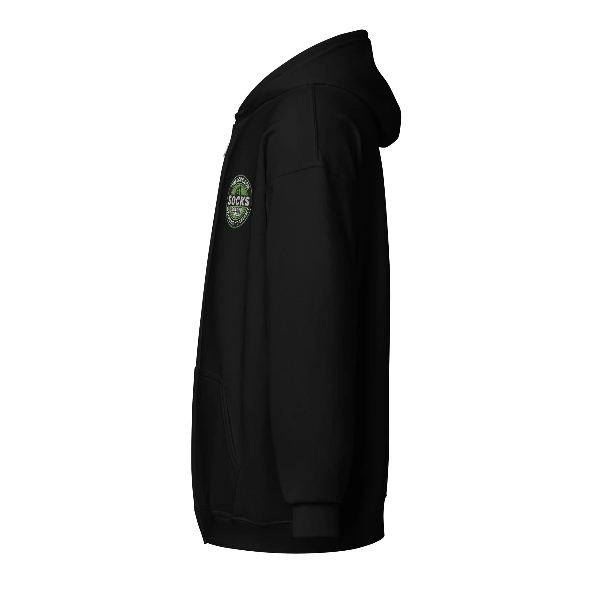 710socks Embroidered Zip Up Hoodie Original product image (3)