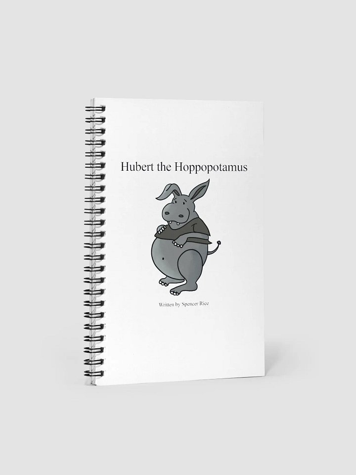 Hubert the Hoppopotamus Notebook product image (1)