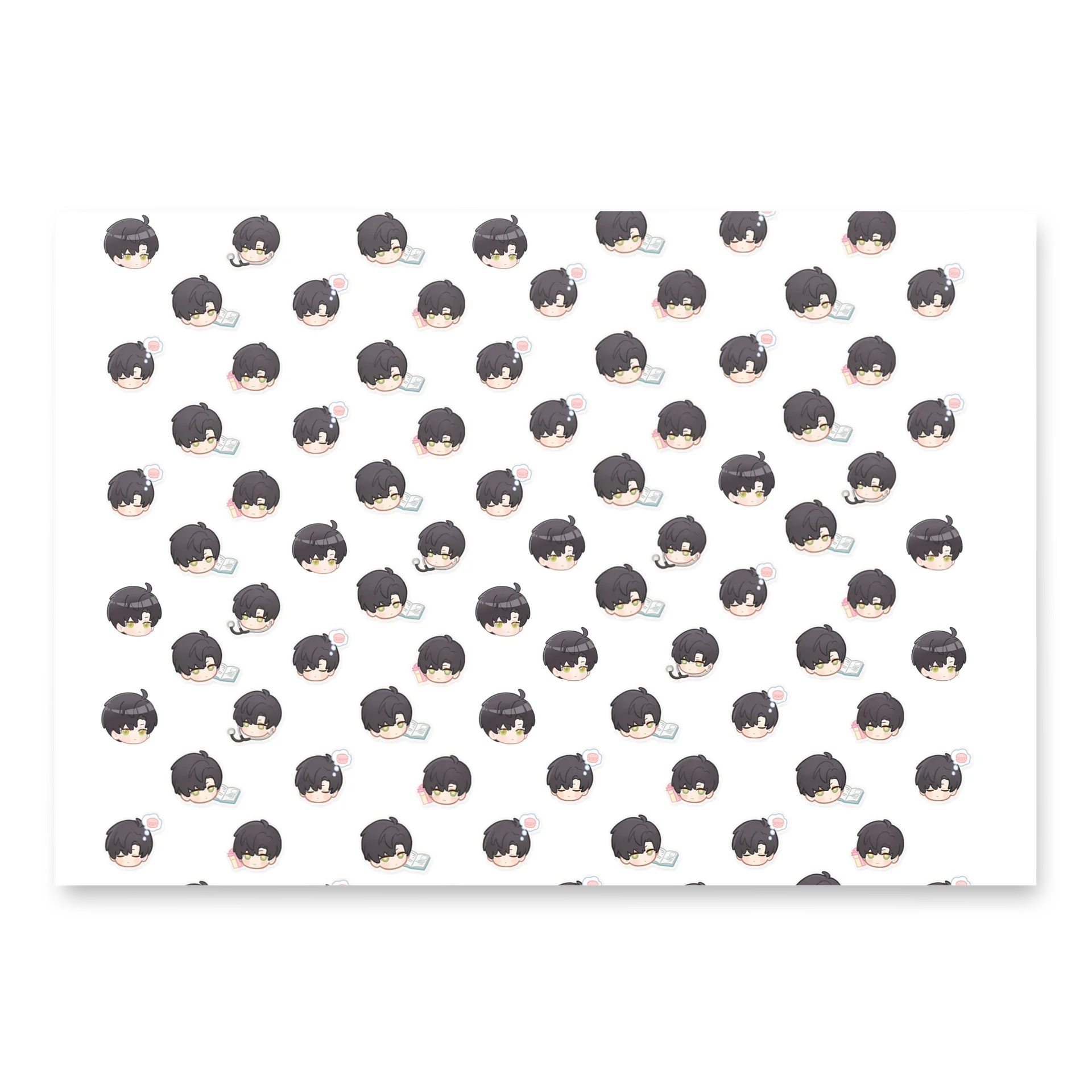 Zayne Chibi Pattern Wrapping Sheets product image (3)