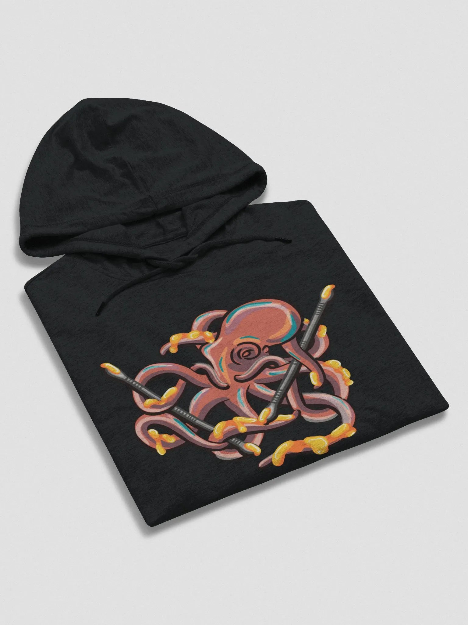 Dabbing Septopus Lightweight Hoodie product image (4)