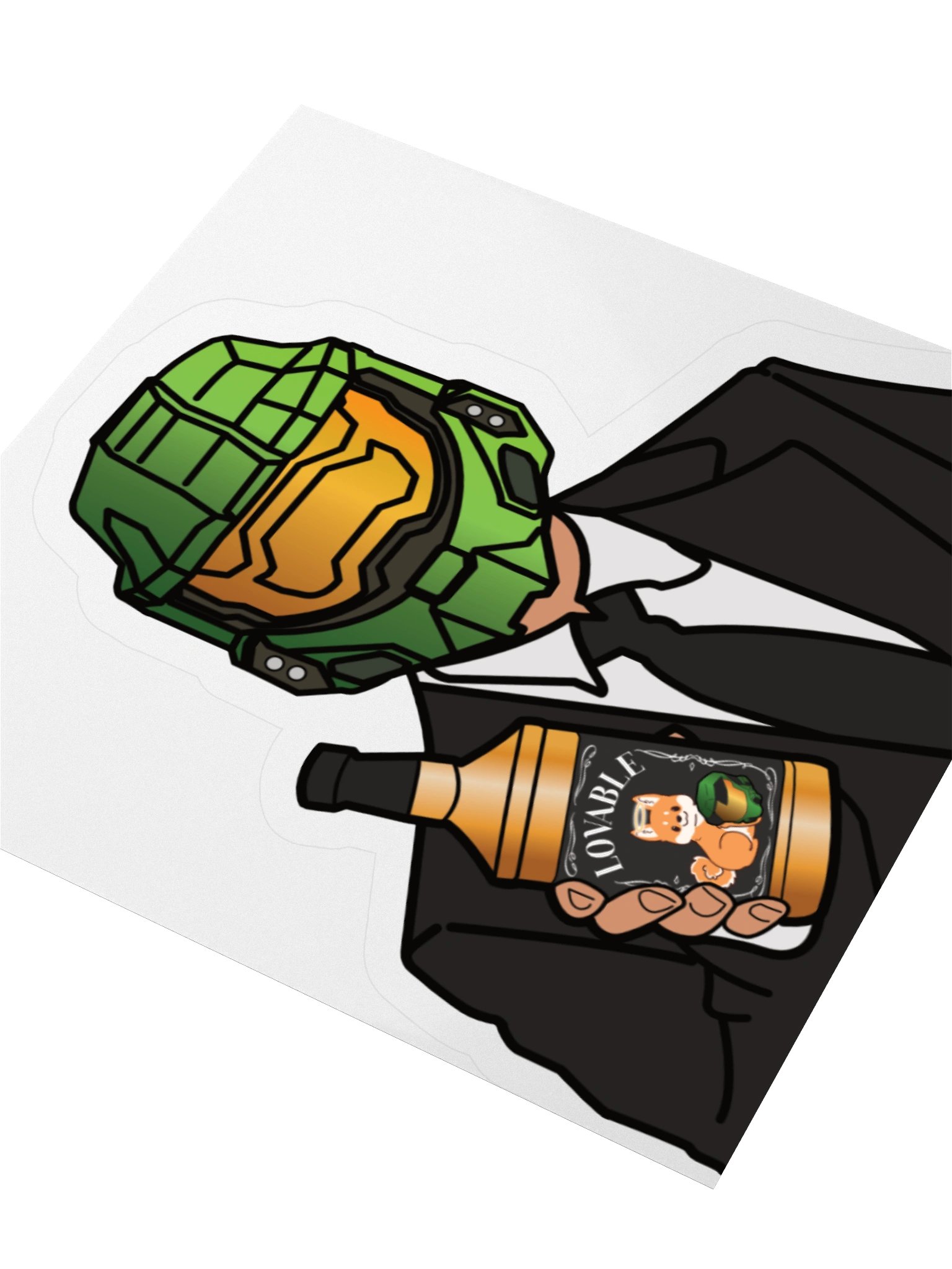 Lovable Classic Sticker product image (3)