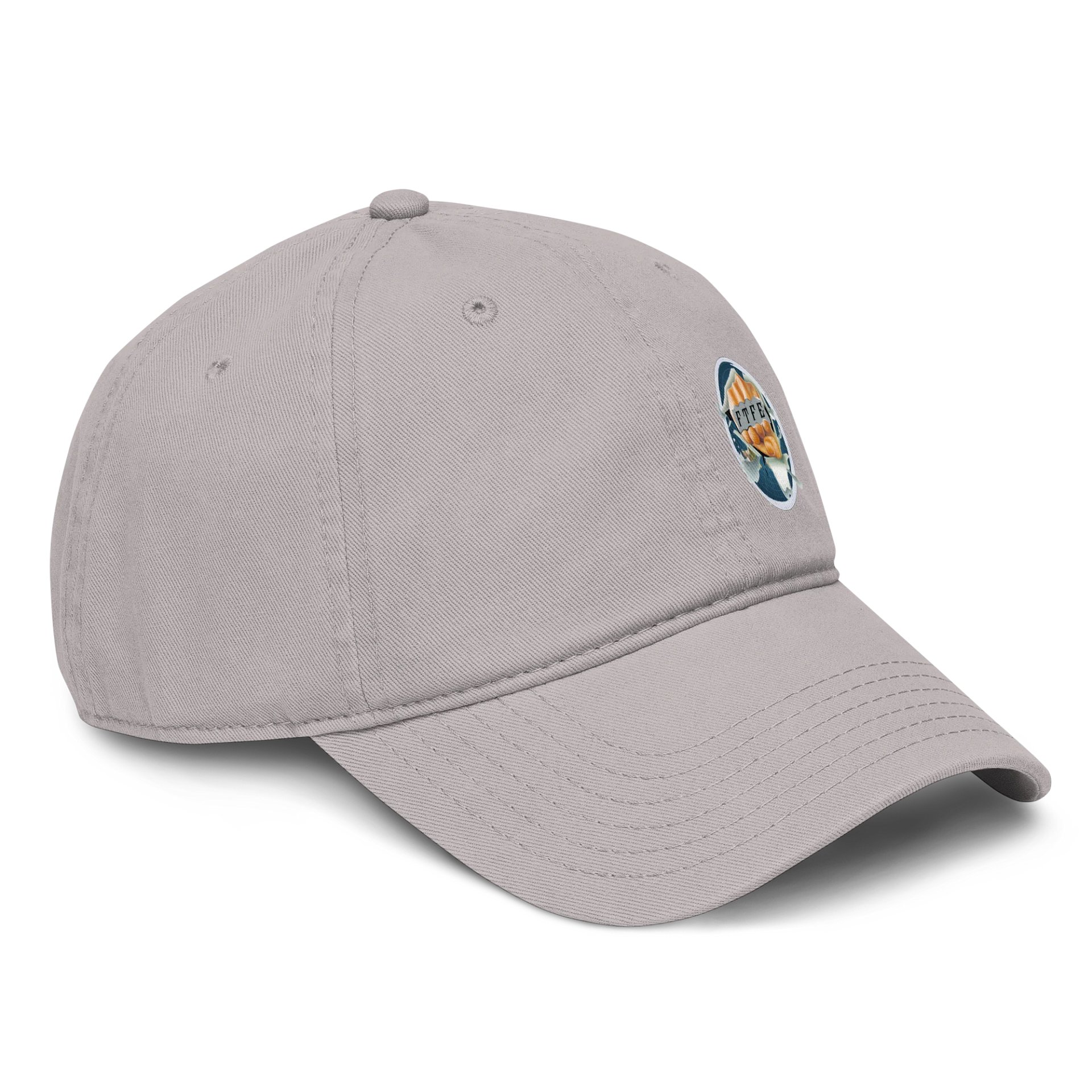 FTFE Logo Baseball Cap - Gray product image (4)