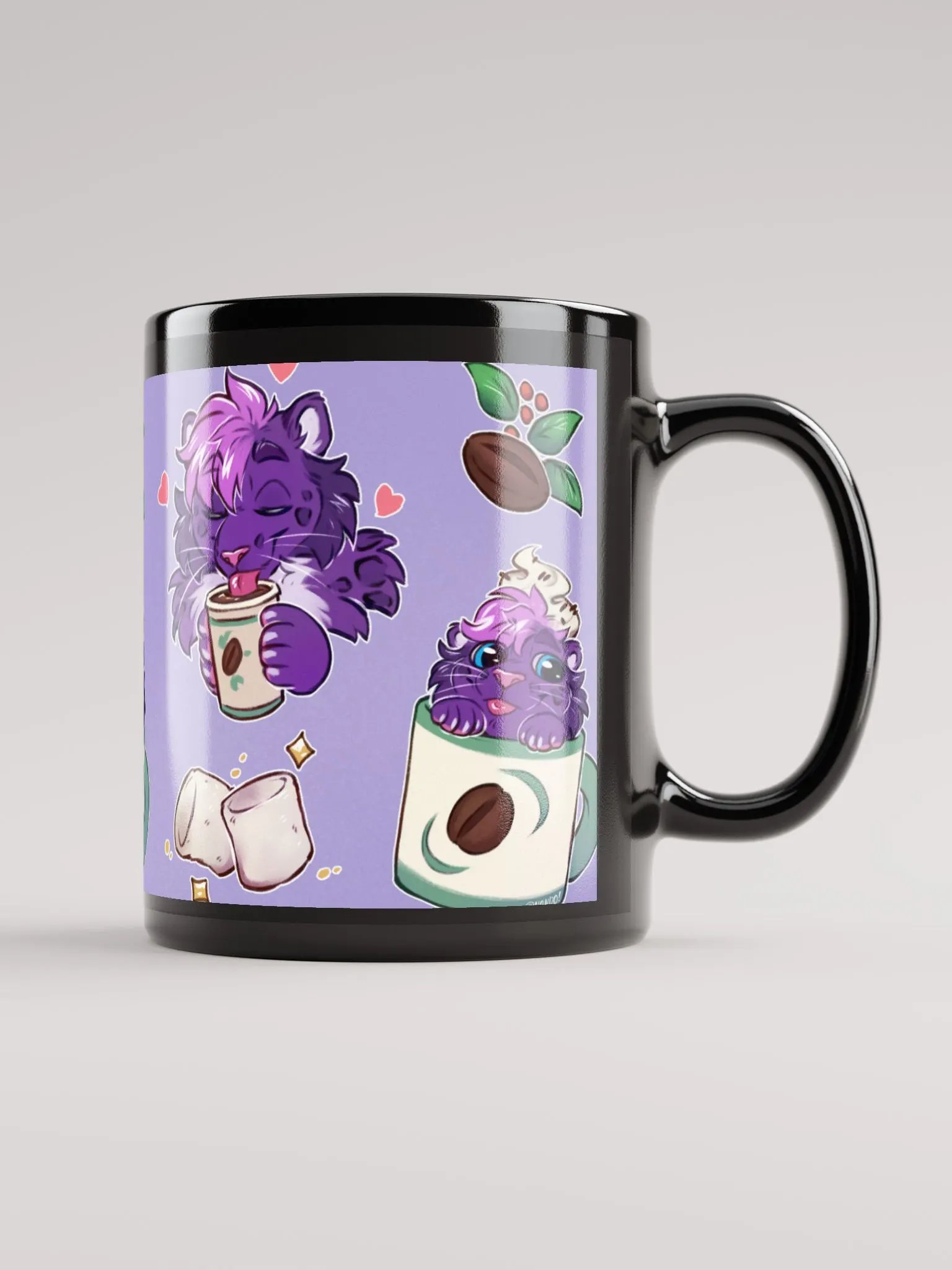 Hot chocolate background Mug. product image (2)