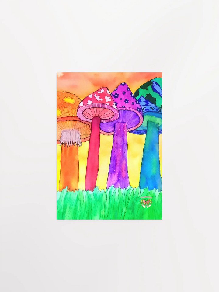 Mushroom Fantasy Poster product image (2)