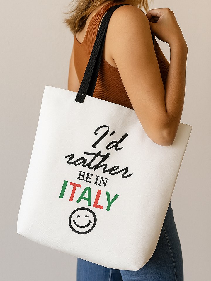 I'd Rather Be in Italy Tote Bag product image (1)