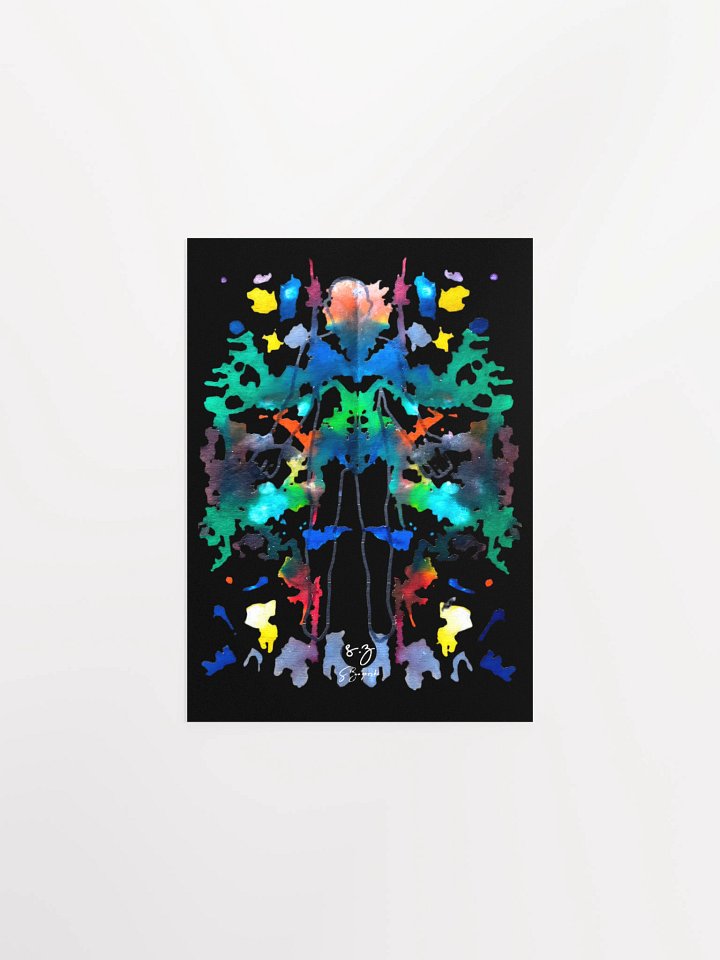 BEGINNING | DARK | Inkblot Print product image (1)