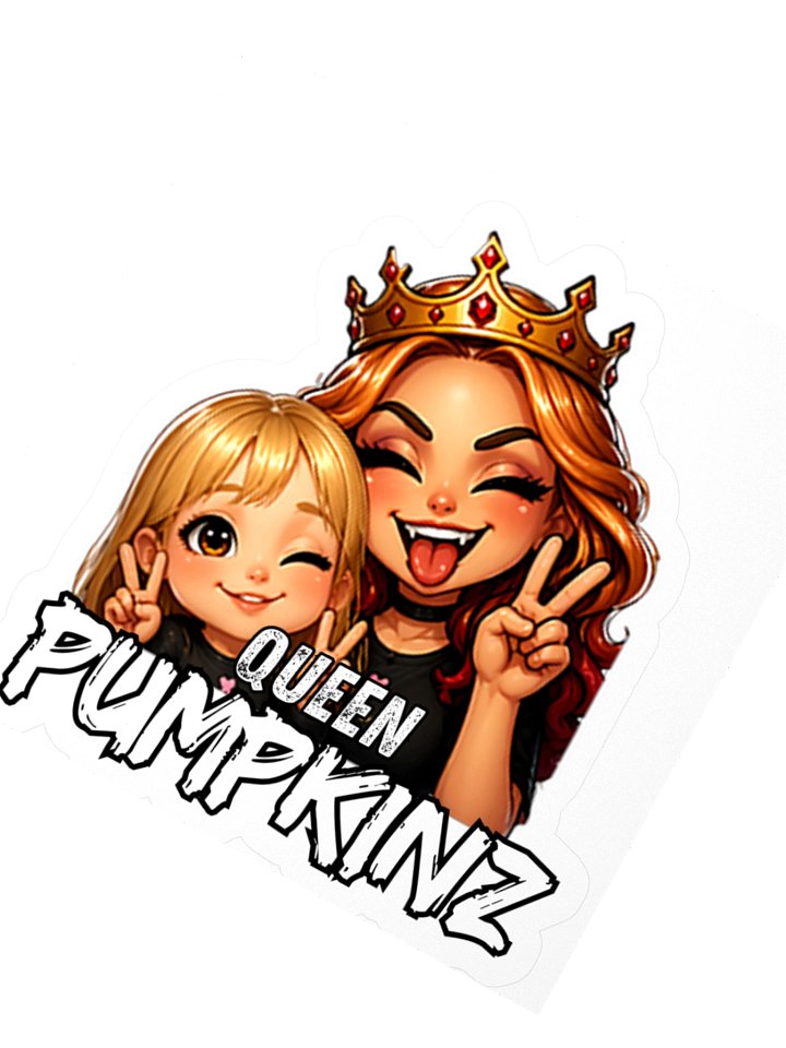 QUEEN PUMPKINZ Kiss-Cut Sticker product image (3)