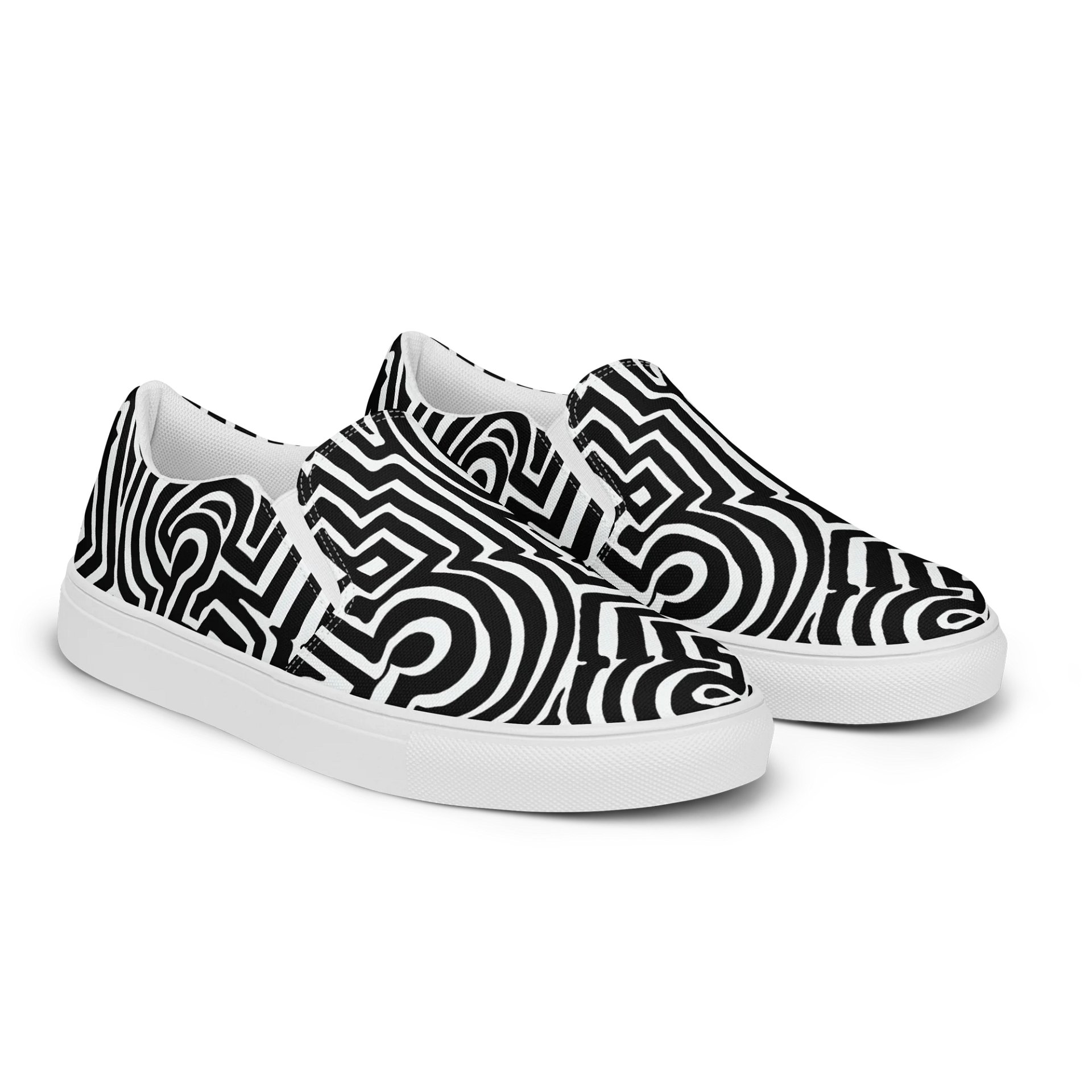 Optical Allusion Women's Slip-On Shoes product image (2)