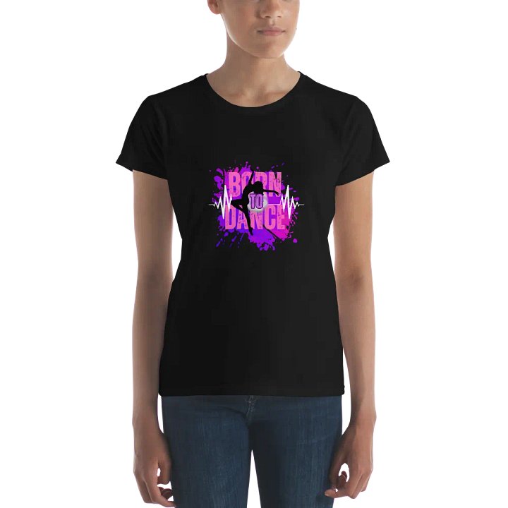 Born to Dance Her Silhouette Anthem Tee product image (10)