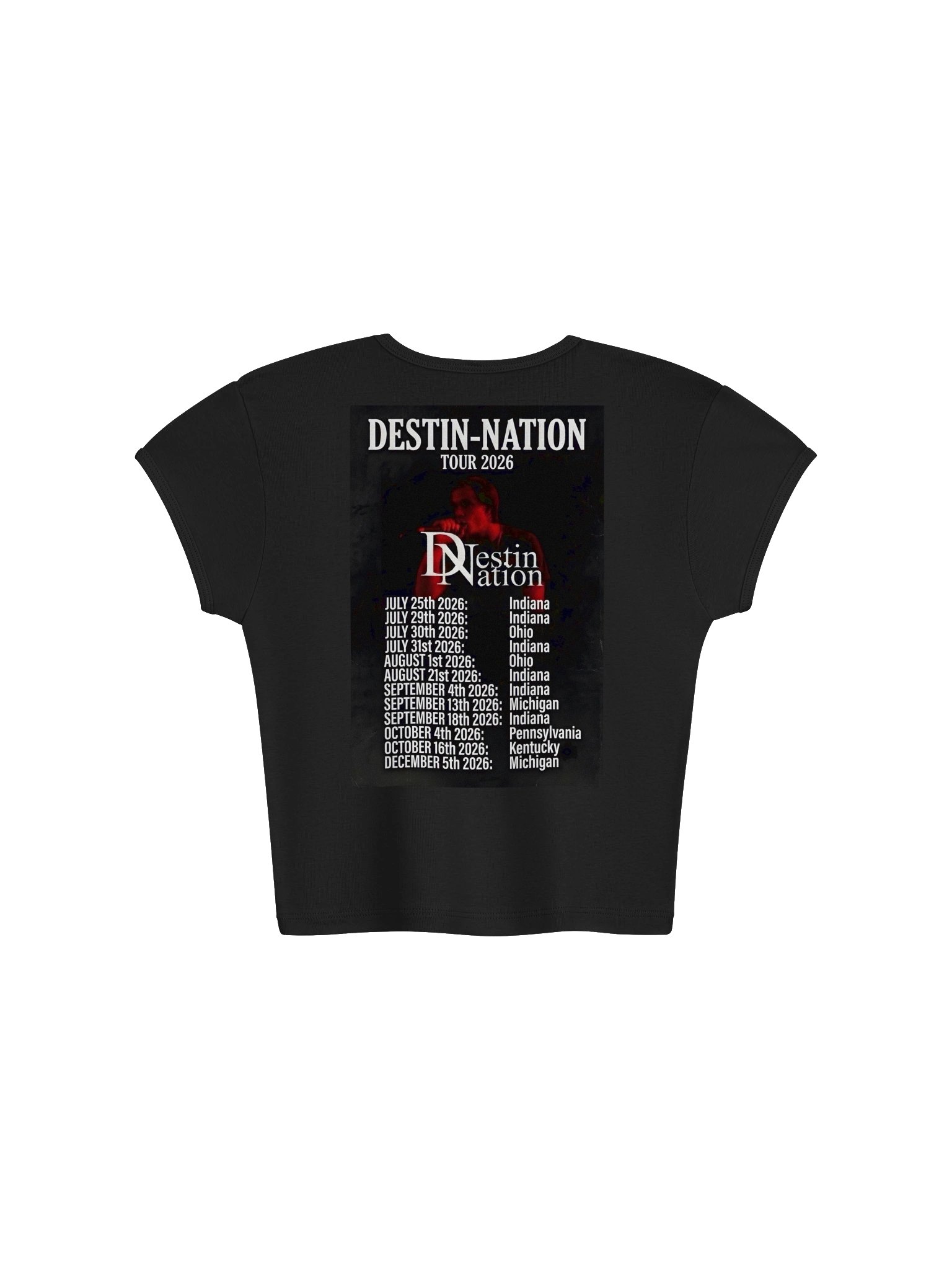 Destin-Nation 2026 Tour Shirt product image (2)