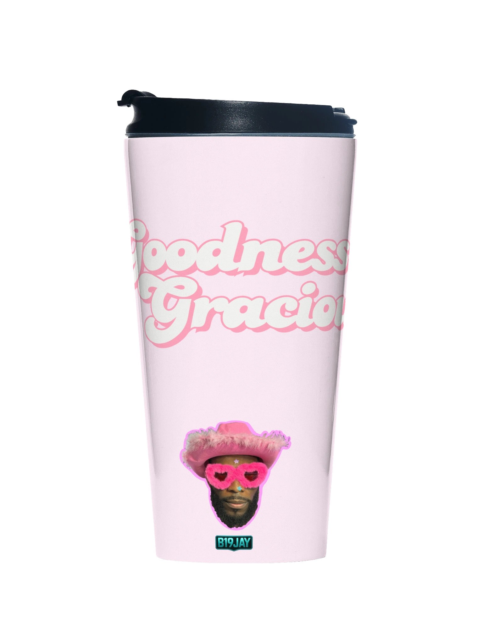 Goodness Gracious Cowgirl J Travel Mug product image (1)