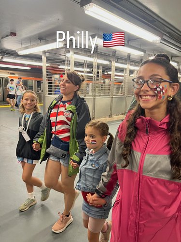 We made it to our first World Cup match in the U.S. this summer. 
.
.
.
#worldcup2026 #philly #stadiumwalk
