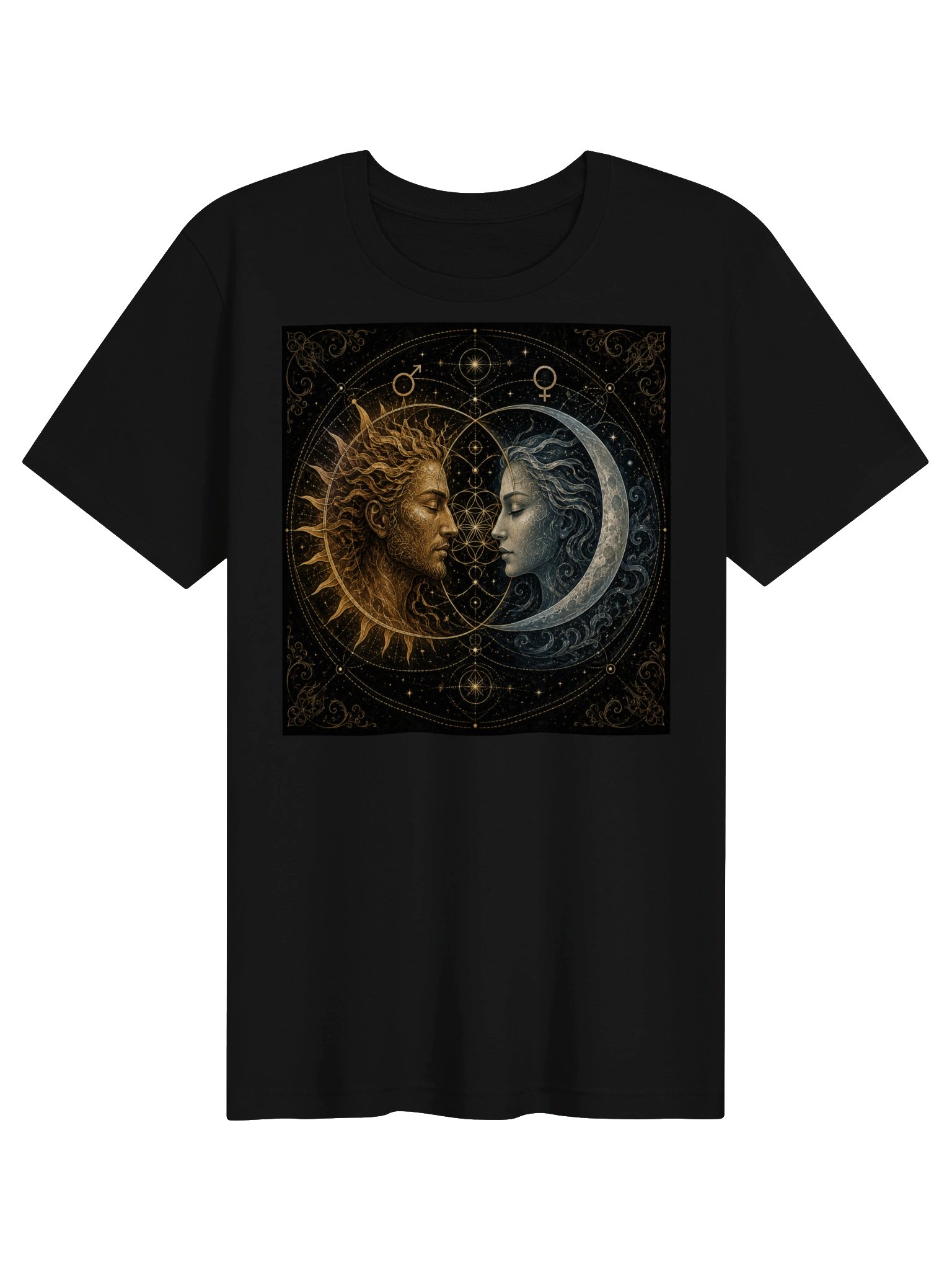Sun and Moon Duality Tee product image (1)