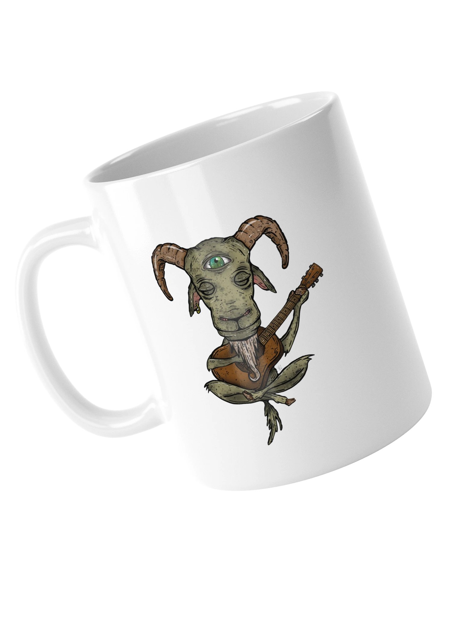 GOAT White Glossy Mug product image (4)